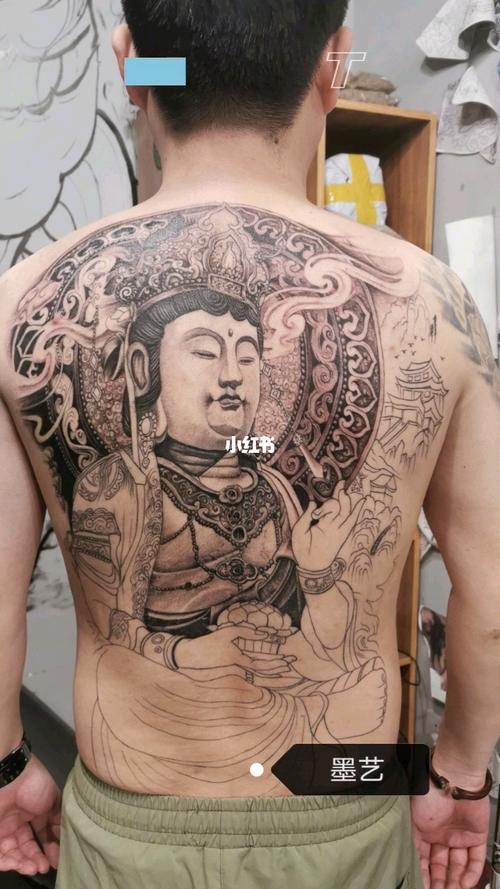 大势至菩萨_紋身_美妆_彩妆