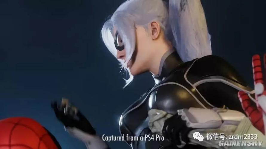 漫威蜘蛛侠性感黑猫实机演示真人小姐姐惨遭贱贱围攻