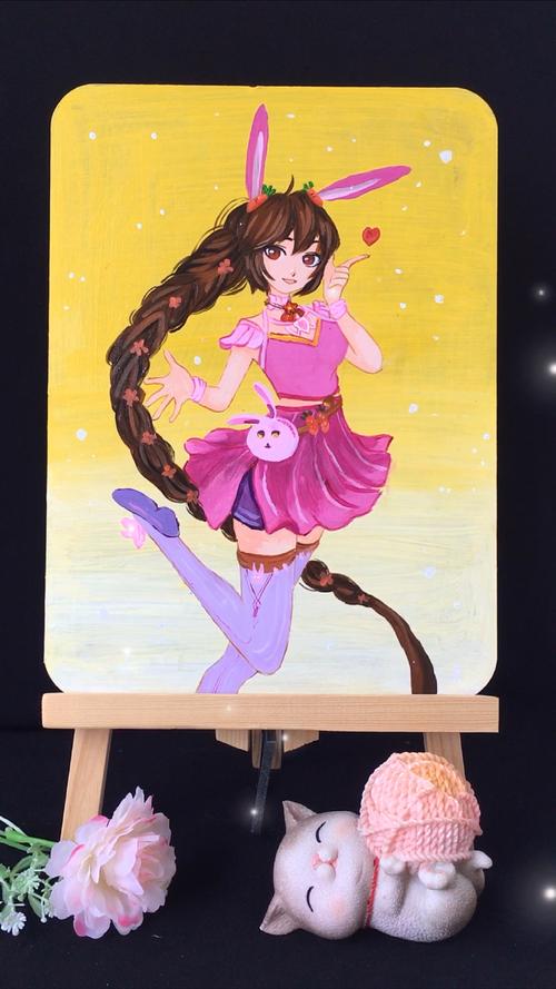 小舞表妹画的小舞好可爱呀难怪这么多人喜欢而我却