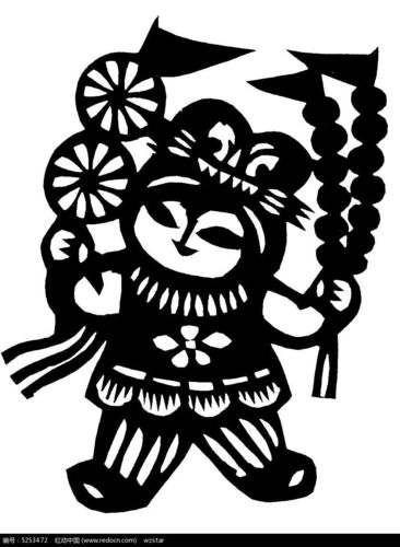 风车糖葫芦小孩