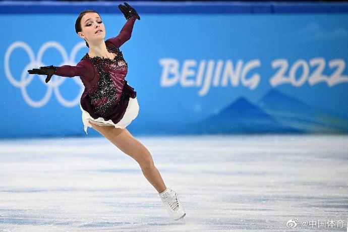 谢尔巴科娃金牌##花滑女单谢尔巴科娃金牌#北京冬奥会#花样滑冰女单