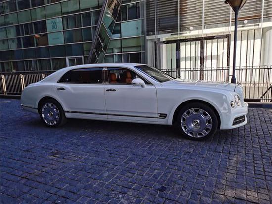 20款宾利慕尚加长报价唯一白色现车在售