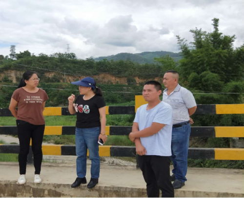 王应森副县长开展巡河