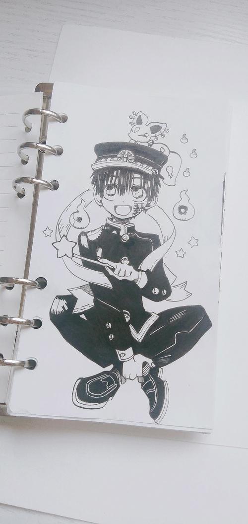 地缚少年花子君绘画 原漫画临摹