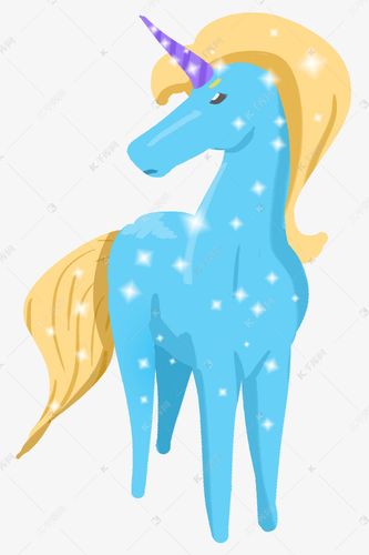 png图片提供免费下载的机会,更多梦幻蓝色小马插画设计图片快来千库吧