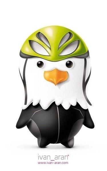 2012伦敦奥运会塞尔维亚吉祥物 萌翻了!hold不住!
