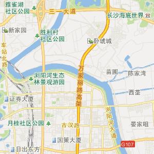 长沙市长沙县地图