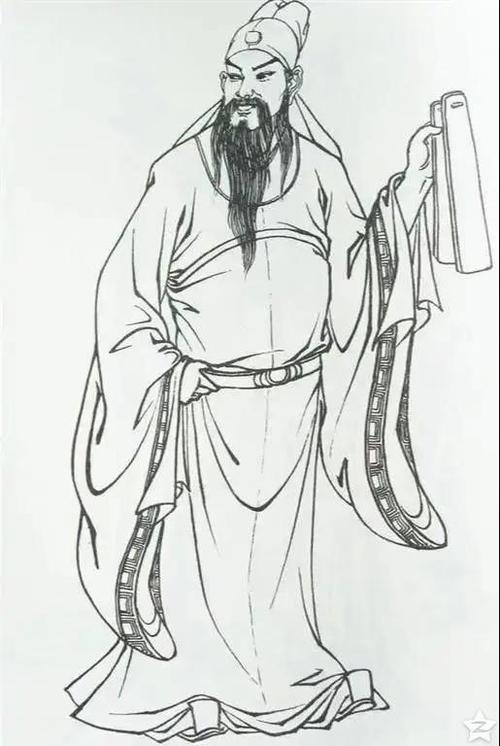 历史,神话人物白描