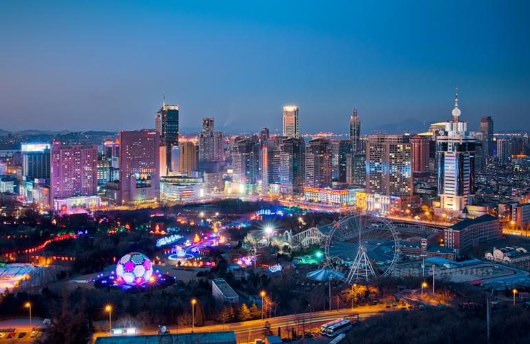 标题:美丽迷人的大连夜景,感受浪漫之都北方香港的夜色撩人!
