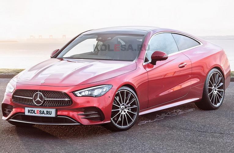 会是最美奔驰车吗?奔驰全新双门轿跑车型渲染图曝光