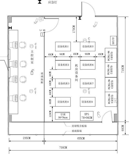 用visio画机房布局