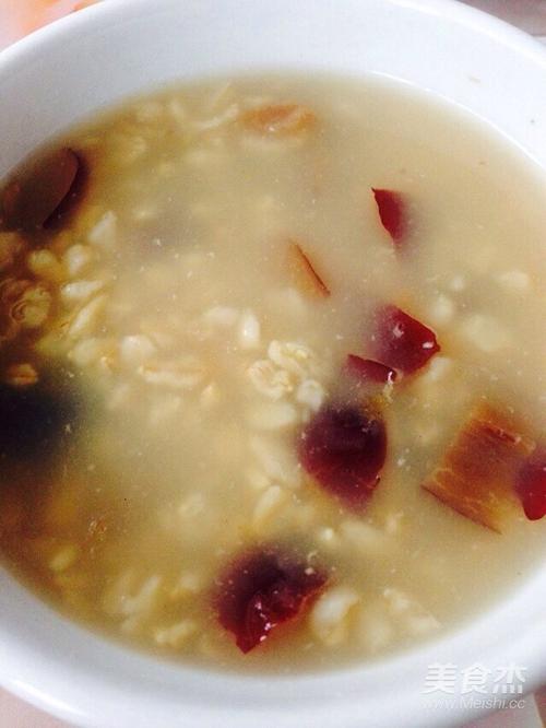 燕麦红枣粥