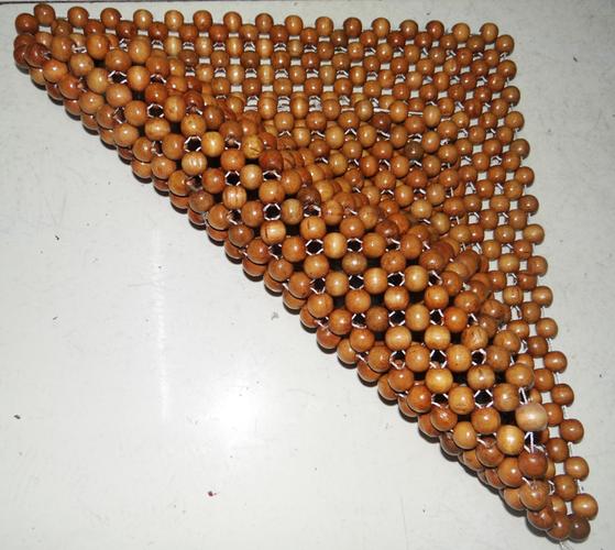 方形珠子坐垫 木珠汽车坐垫 夏季小方垫 珠子按摩垫 手工珠子坐垫