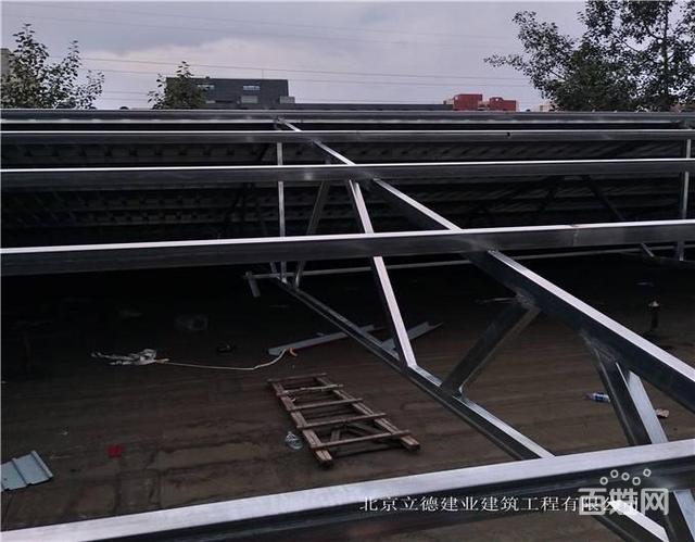 顺义区平房加盖彩钢顶施工彩钢房设计安装