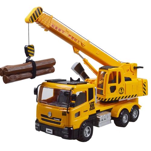 吊车玩具起重机大吊车工程车儿童宝宝男孩玩具吊机汽车模型36岁豪华