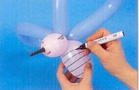 魔法气球造型教程系列之:[7]蜜蜂及蚊子