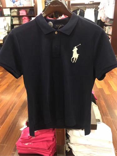 rl 拉夫劳伦 女士 短袖polo衫 大马标 skinny修身版 马标颜色随机