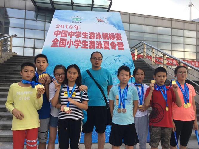 重庆新村实验小学斩获中国中学生游泳锦标赛18个大奖9个单项第1名