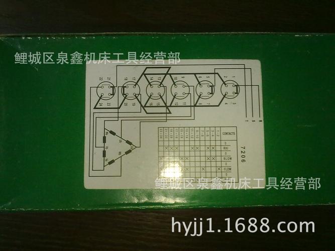 铣床转换开关(组合开关)