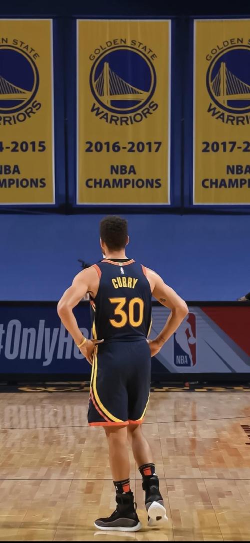 nba库里4k高清壁纸无水印