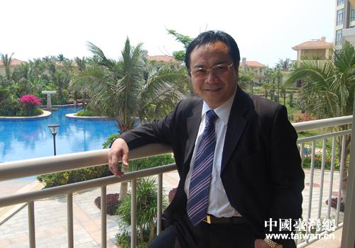 贵阳台协会长蓝赞登团结在筑台商助推两地交流