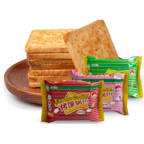 新家园烤馍锅巴零食香酥烤馍片丁整箱散装代餐饼干馒头片早餐食品