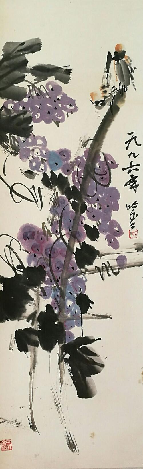 丽江著名的大写意画家哈三先生