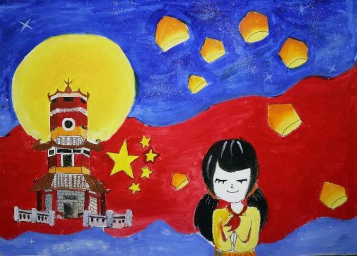 童心向党翰墨寄情东兰县红色书画作品赏析