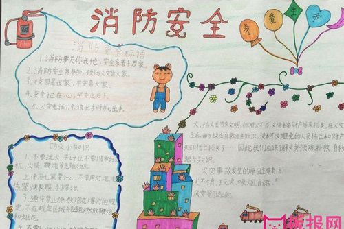 消防安全手抄报图片大全防火小常识6张