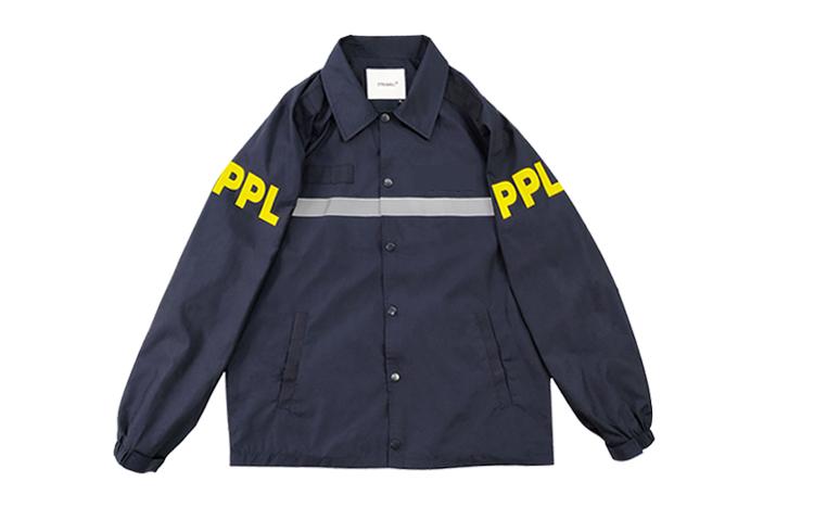 fbi硬核警民联盟ppl冲锋衣户外战术夹克突击识别风衣秋冬季加棉深蓝色