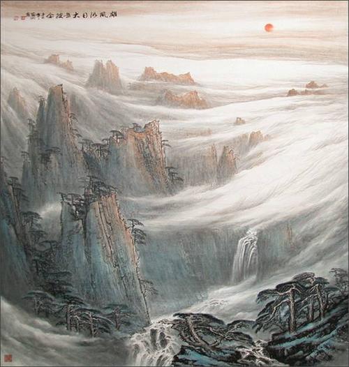 罗渊-山水4-马车夫的收藏博客-搜狐博客