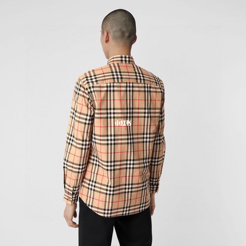 奢侈品|巴宝莉 |经典不过时格纹衬衫|分享3_格纹_衬衫