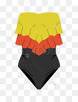 漂亮泳衣卡通衣服