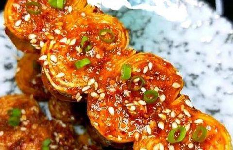 豆腐皮这样做 比炸串烧烤还香