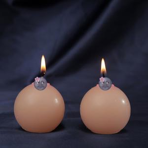 创意情趣低温蜡烛乳房咪咪奶奶圆形sm蜡烛可爱搞怪性感愚人节礼物