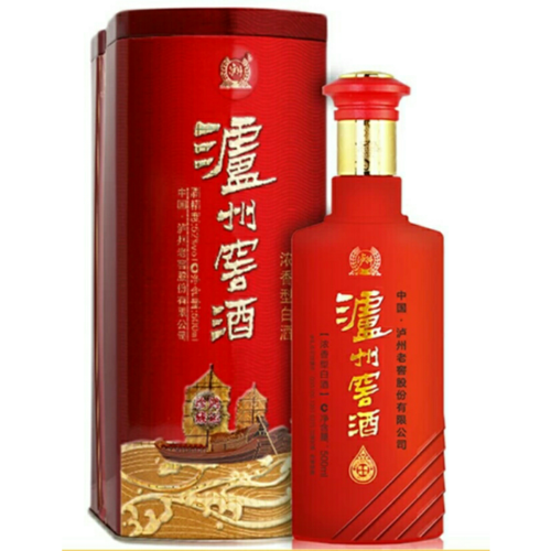 > 泸州老窖出品 泸州窖酒 珍藏鸿运 52度浓香型白酒 500ml*6瓶 整箱装