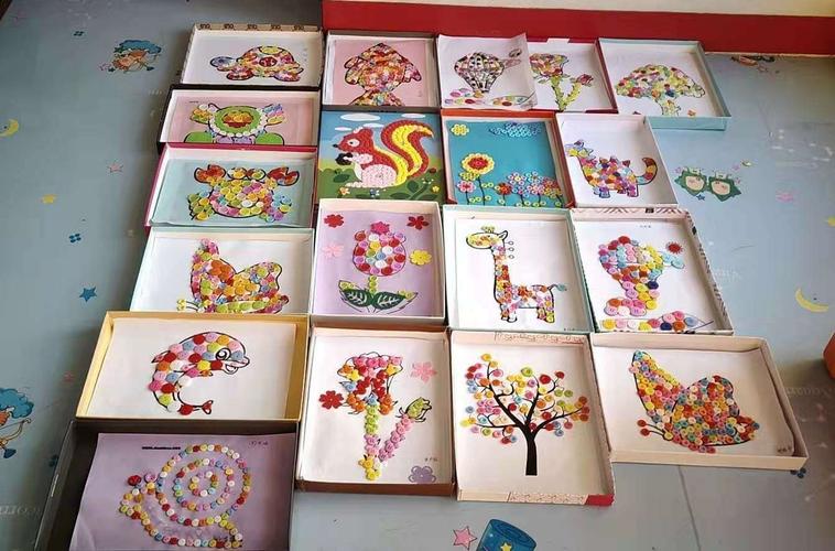 创意我最棒"中小班组亲子手工绘画创意活动