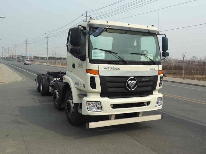 bj5312gjbxb欧曼269马力前四后八柴油国四混凝土搅拌运输车底盘