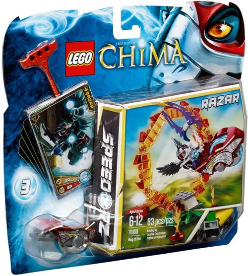 积木玩具益智 乐高 lego chima 气功传奇 70103/70113