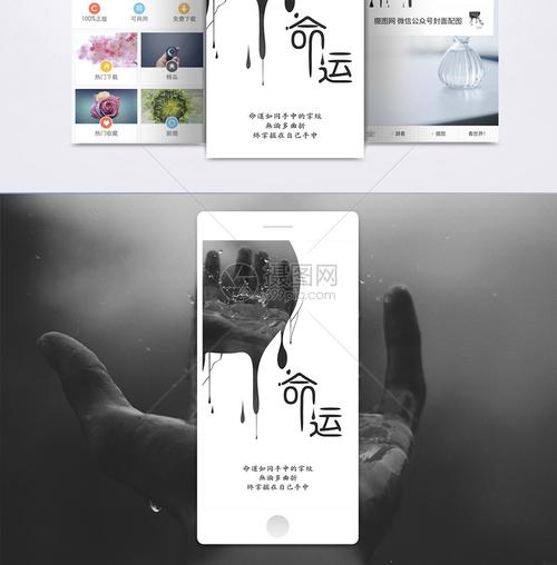 命运手机海报配图