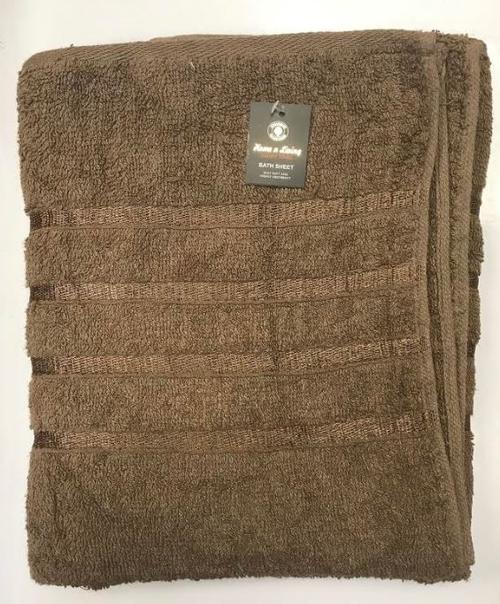 home & living luxury towel bath sheet - 140 x 90cm