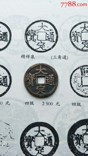 大定通宝三角通精样泉