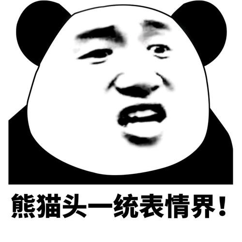 盘点那些熊猫头表情包