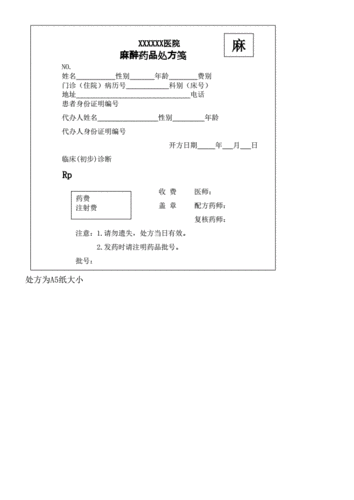 麻醉药品处方笺参考格式.docx 4页