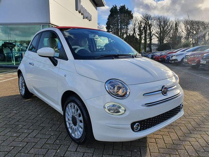 菲亚特500敞篷版实拍!复古外观设计 折叠软顶敞篷,搭轻混动力