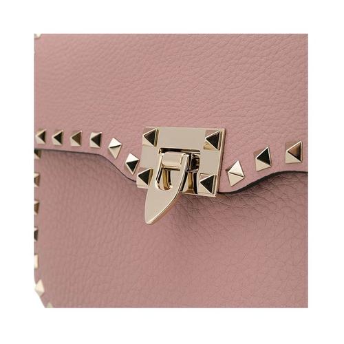 华伦天奴/valentino 18年秋冬 logo 铆钉 女包 女性 单肩包 qw0b0c25