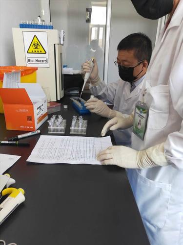 市动物疫病预防控制中心严格做好外调生猪非洲猪瘟病毒核酸检测工作