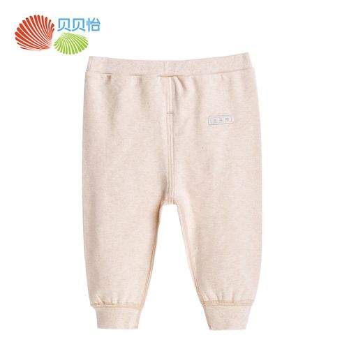 贝贝怡童裤婴儿裤子春秋彩棉可调腰儿童长裤男女宝宝家居裤bb5018