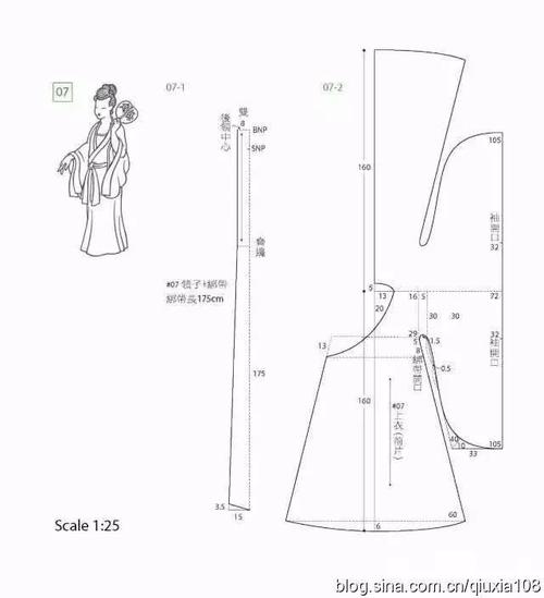 汉服裁剪图丨23张古装,汉服裁剪图,赶紧收藏吧!