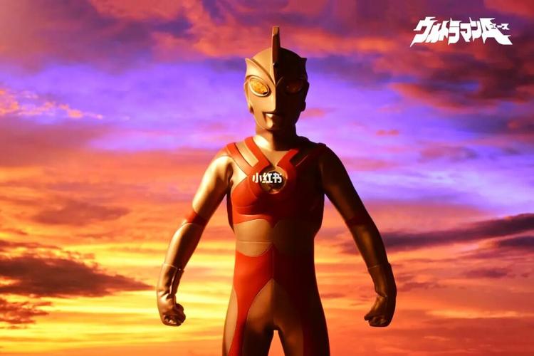 95【模型拍摄】艾斯奥特曼_夕阳_玩具_奥特曼_壁纸